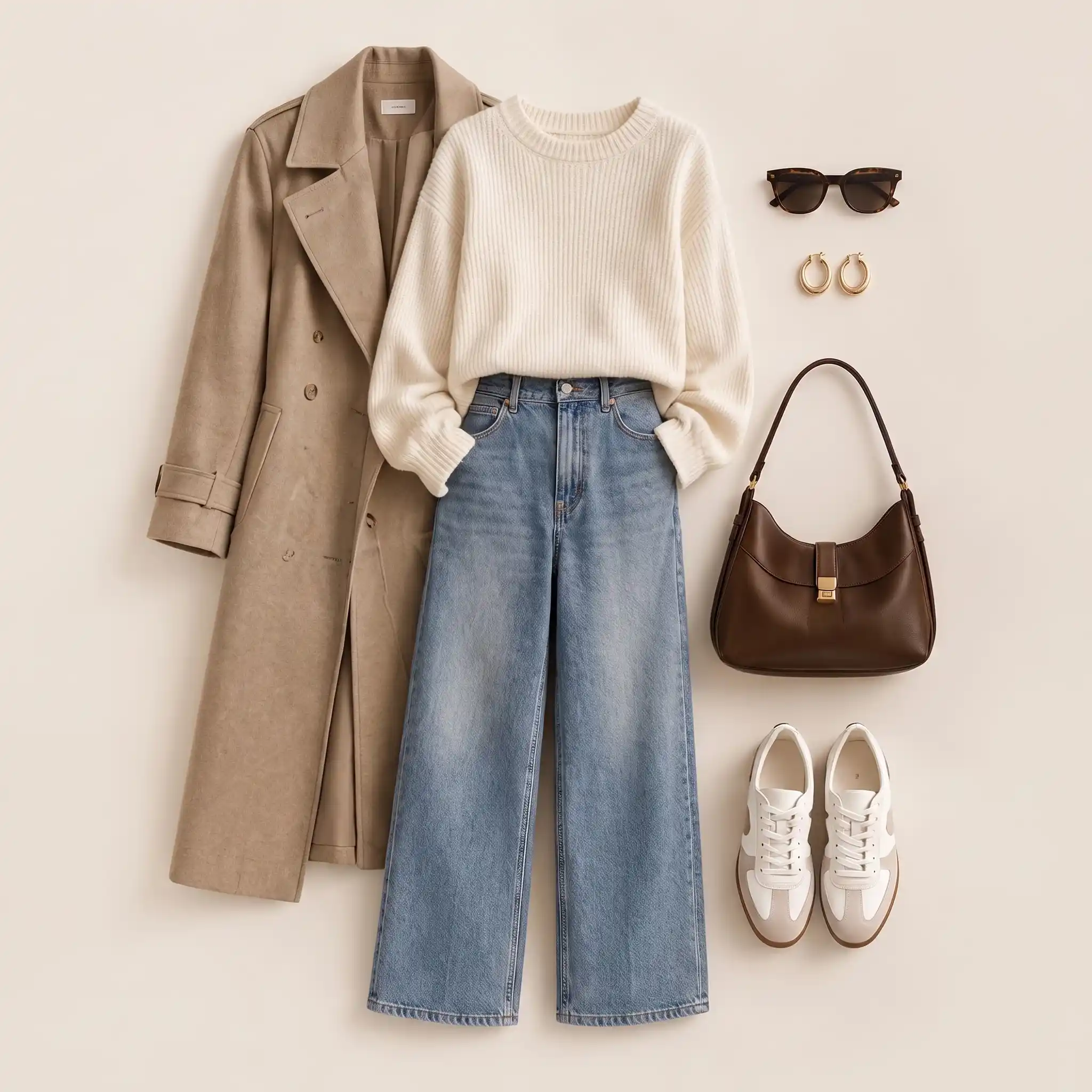 Effortless casual fashion outfit